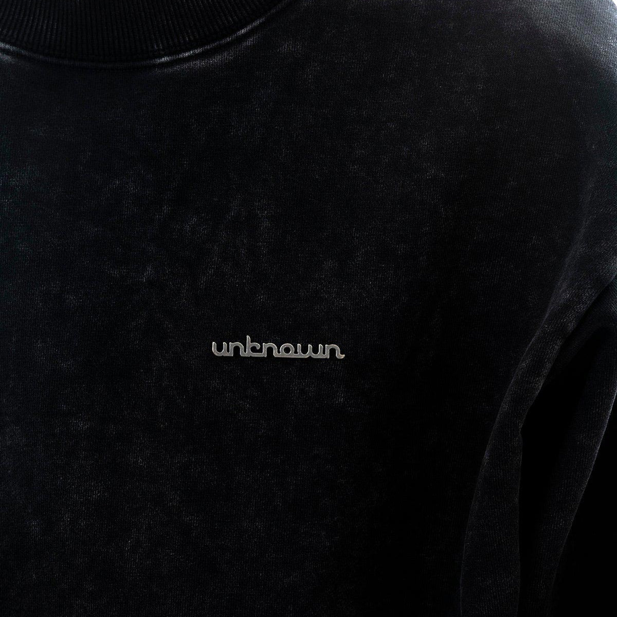 Garment-dyed heavyweight cotton fleece sweatshirt