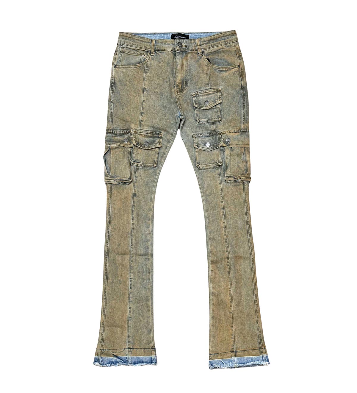 Flared fit pants