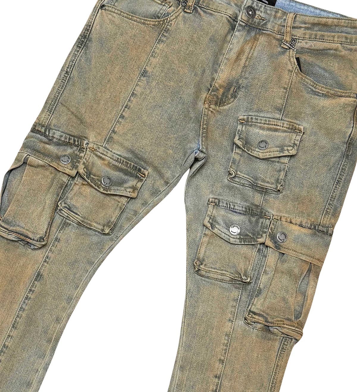 Flared fit pants