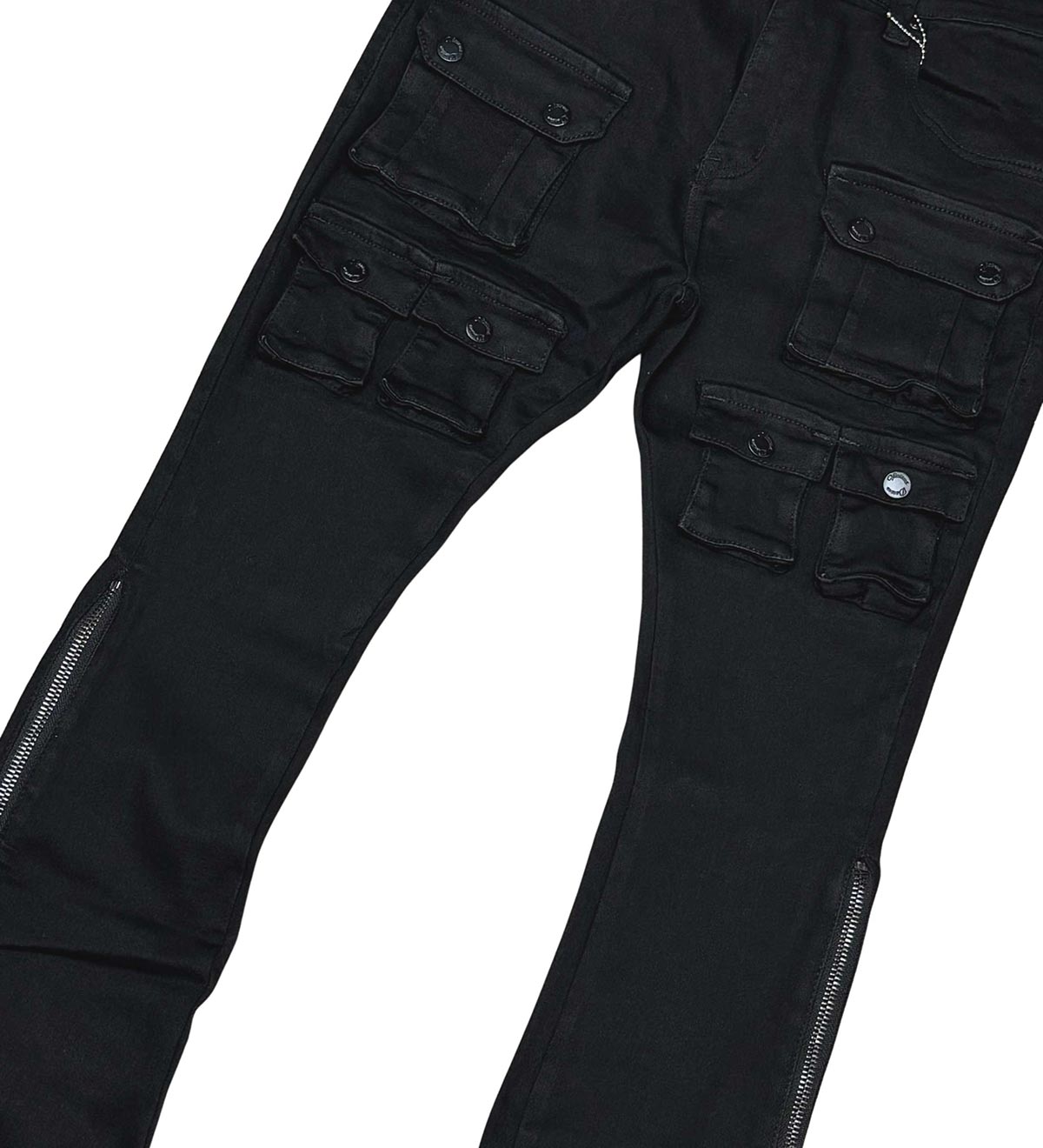 Flared fit pant multi-pocket