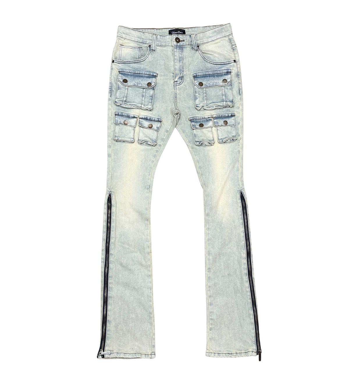 Flared fit pant multi-pocket