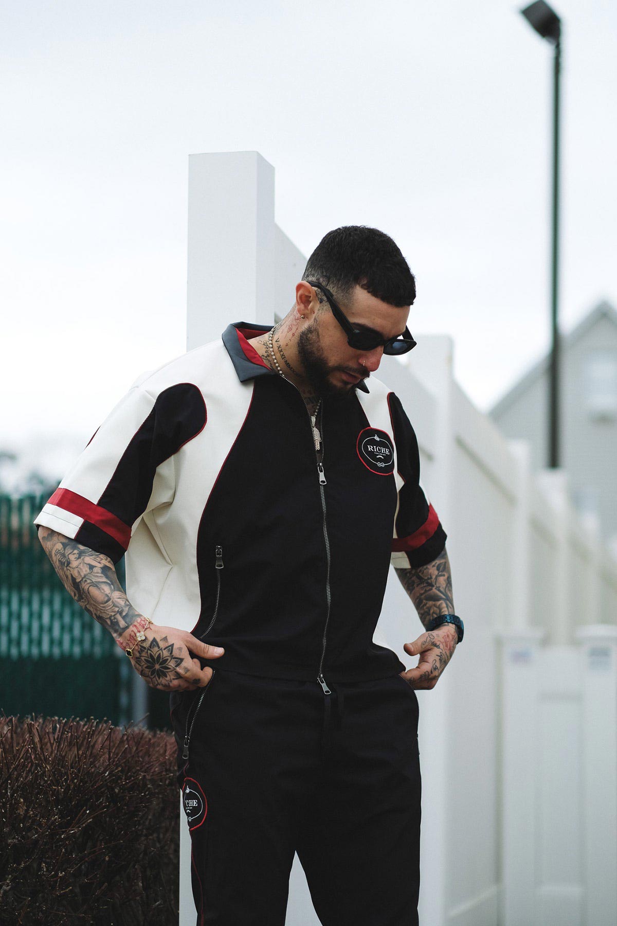 Racer crop jacket
