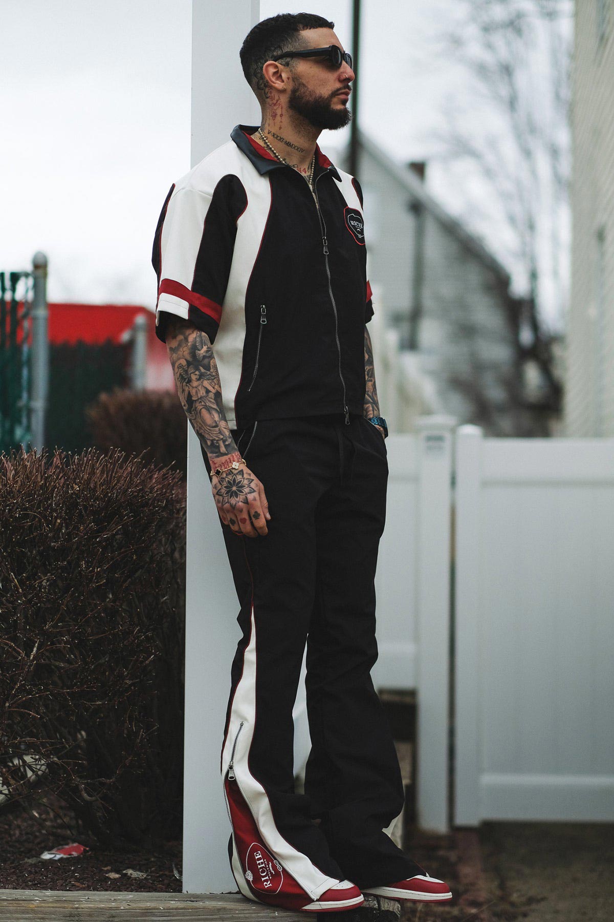 Racer crop jacket