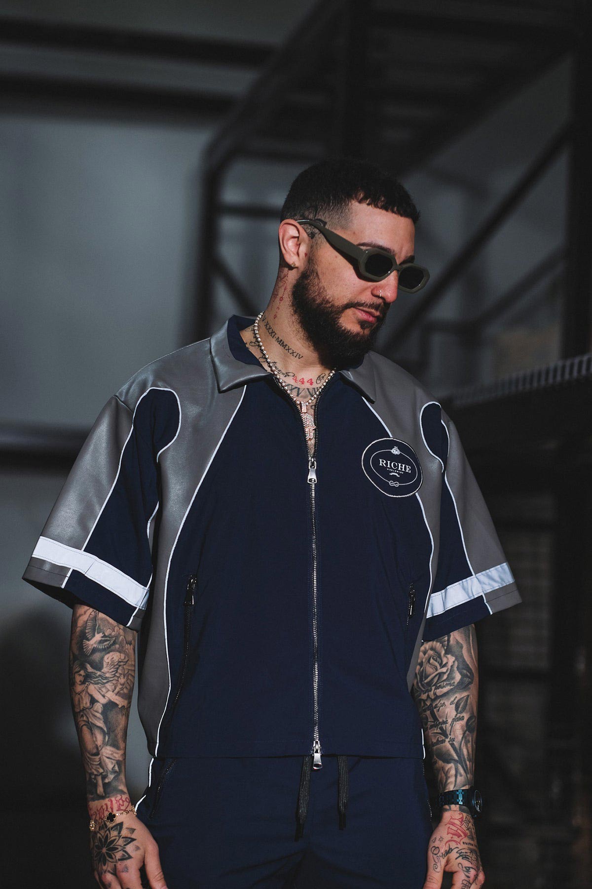 Racer crop jacket