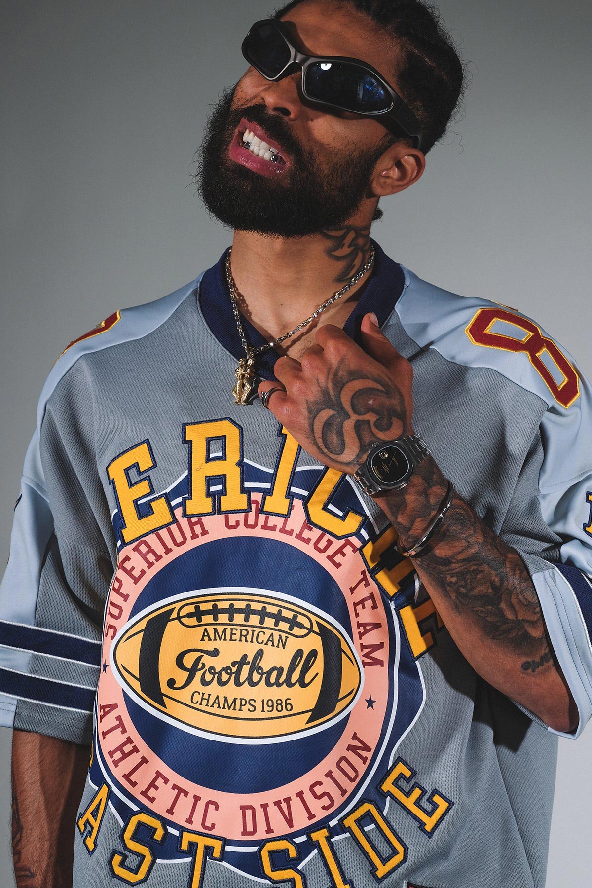 Patchwork jersey