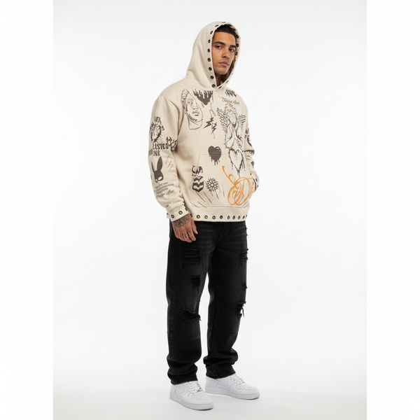Diss the order pull over hoodie by Dissorder - 4 | Vie+Riche