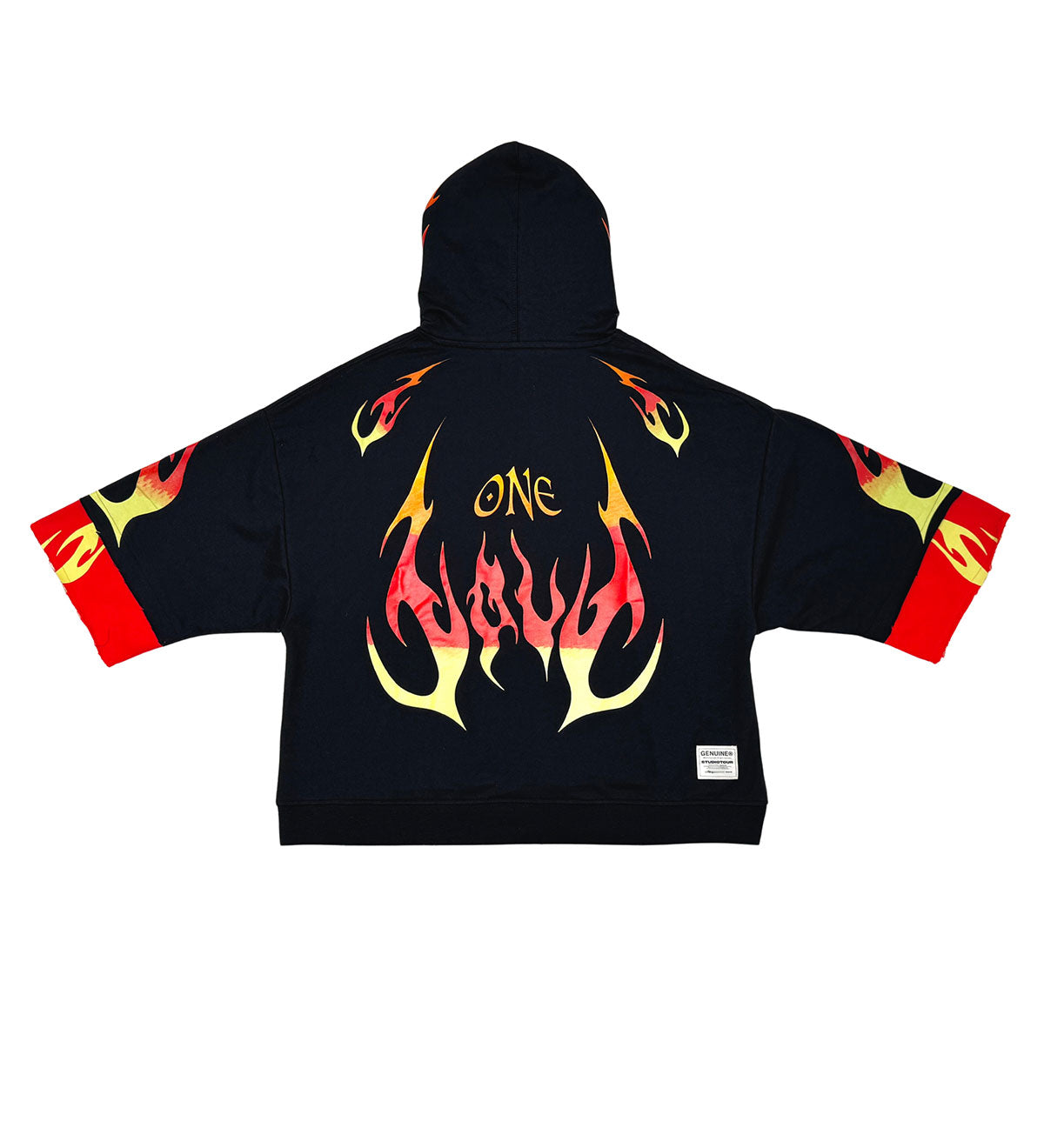 One love short sleeve hoodie