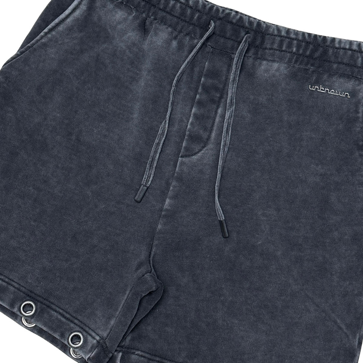 Drawstring printed washed shorts by Unknown - 10 | Vie+Riche