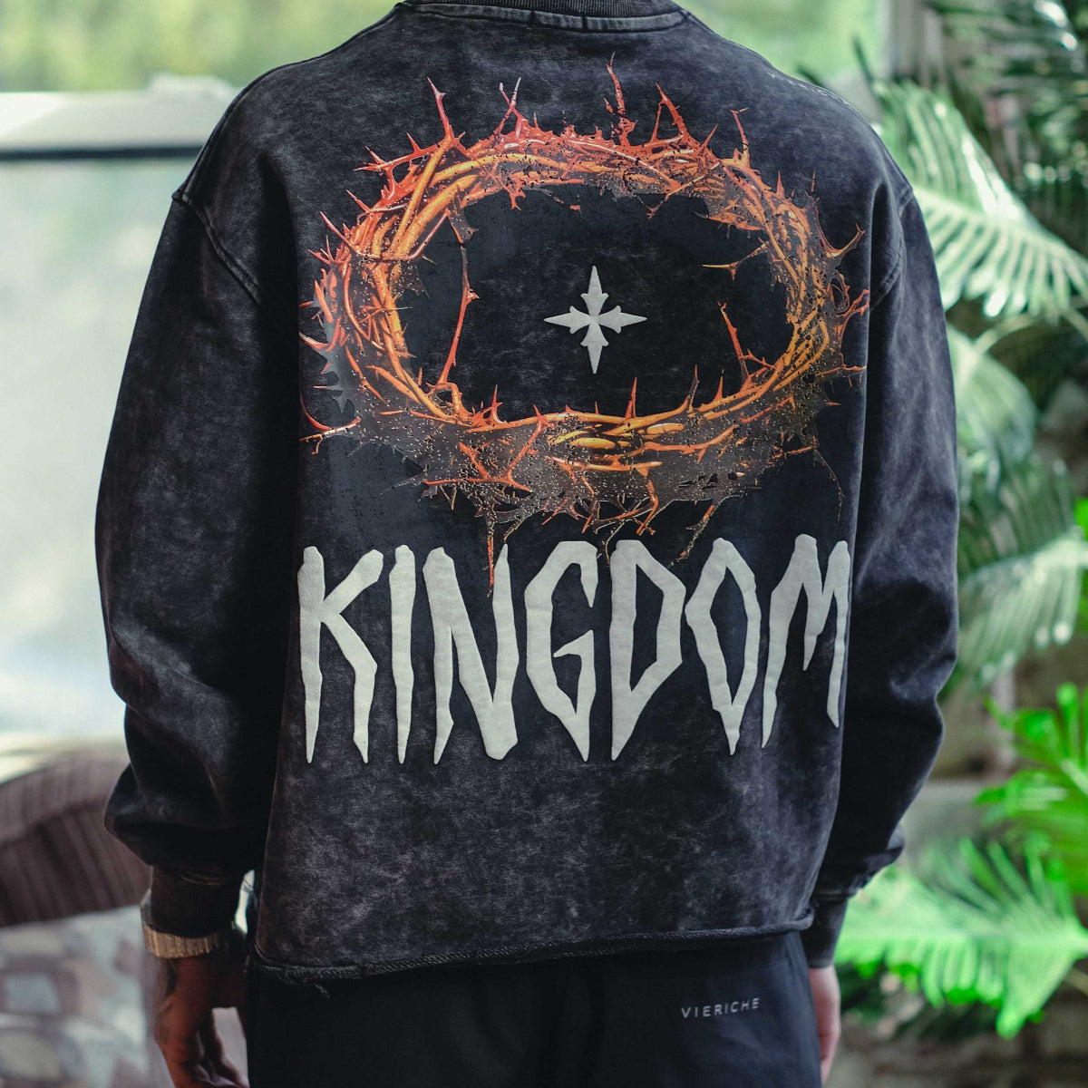Kingdom Crewneck Black by Vie+Riche
 - 4