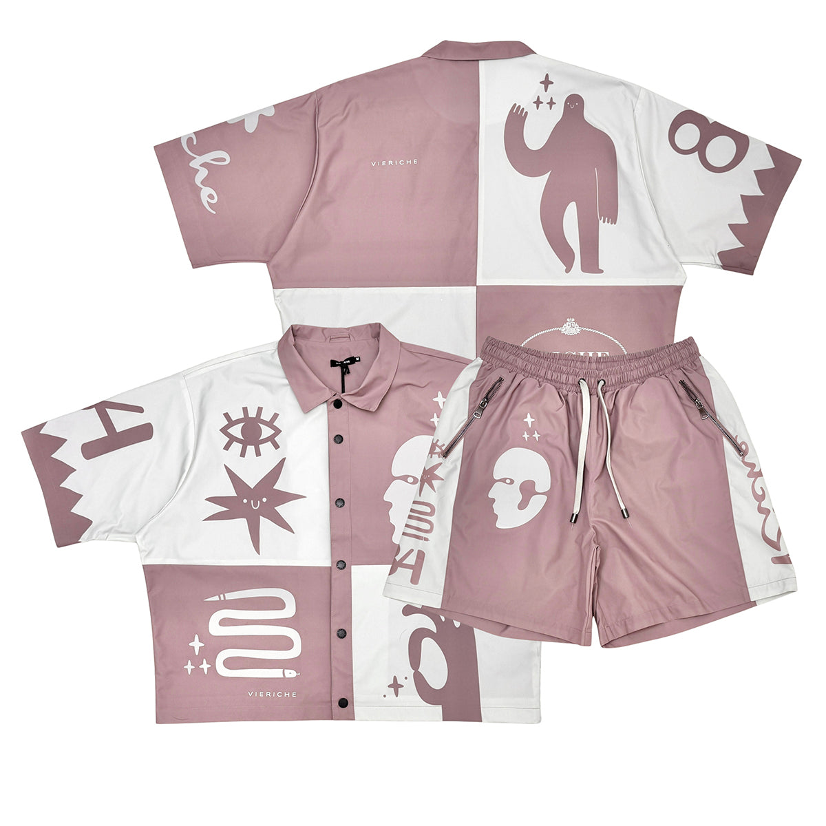 Tribal set Mauve by Vie+Riche
- 1