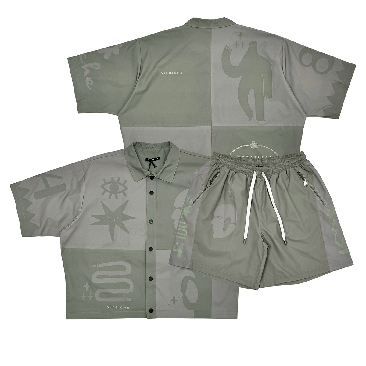 Tribal set Taupe by Vie+Riche
- 1