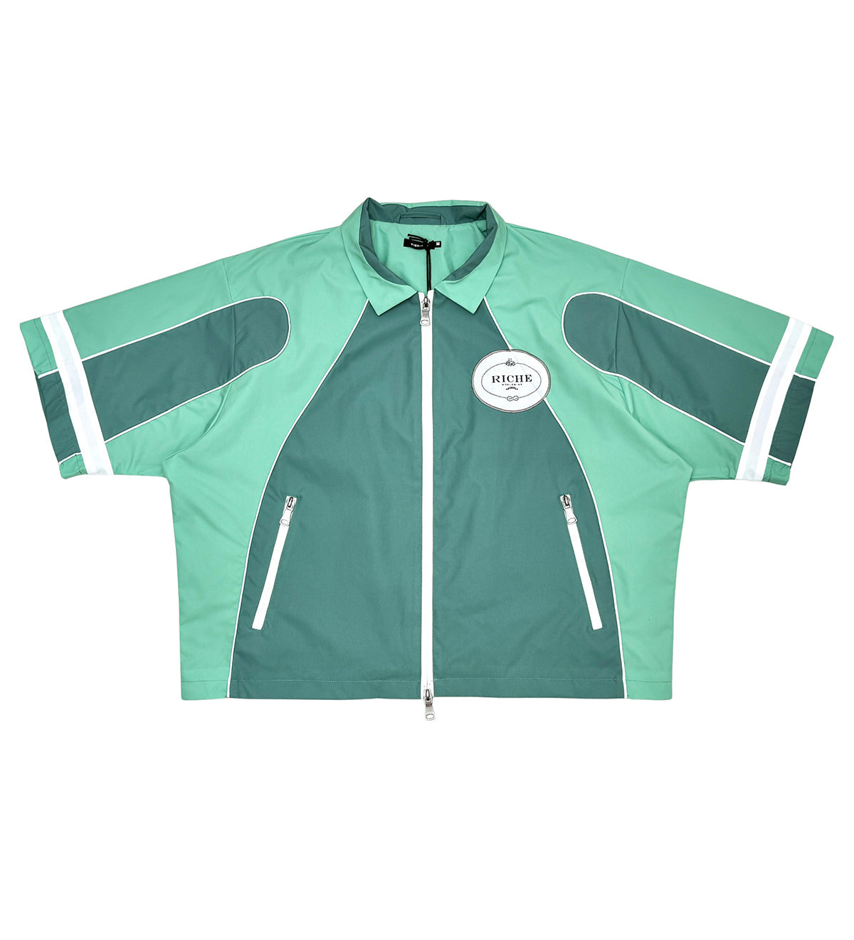 Nylon biker jacket set Green by Vie+Riche
- 2