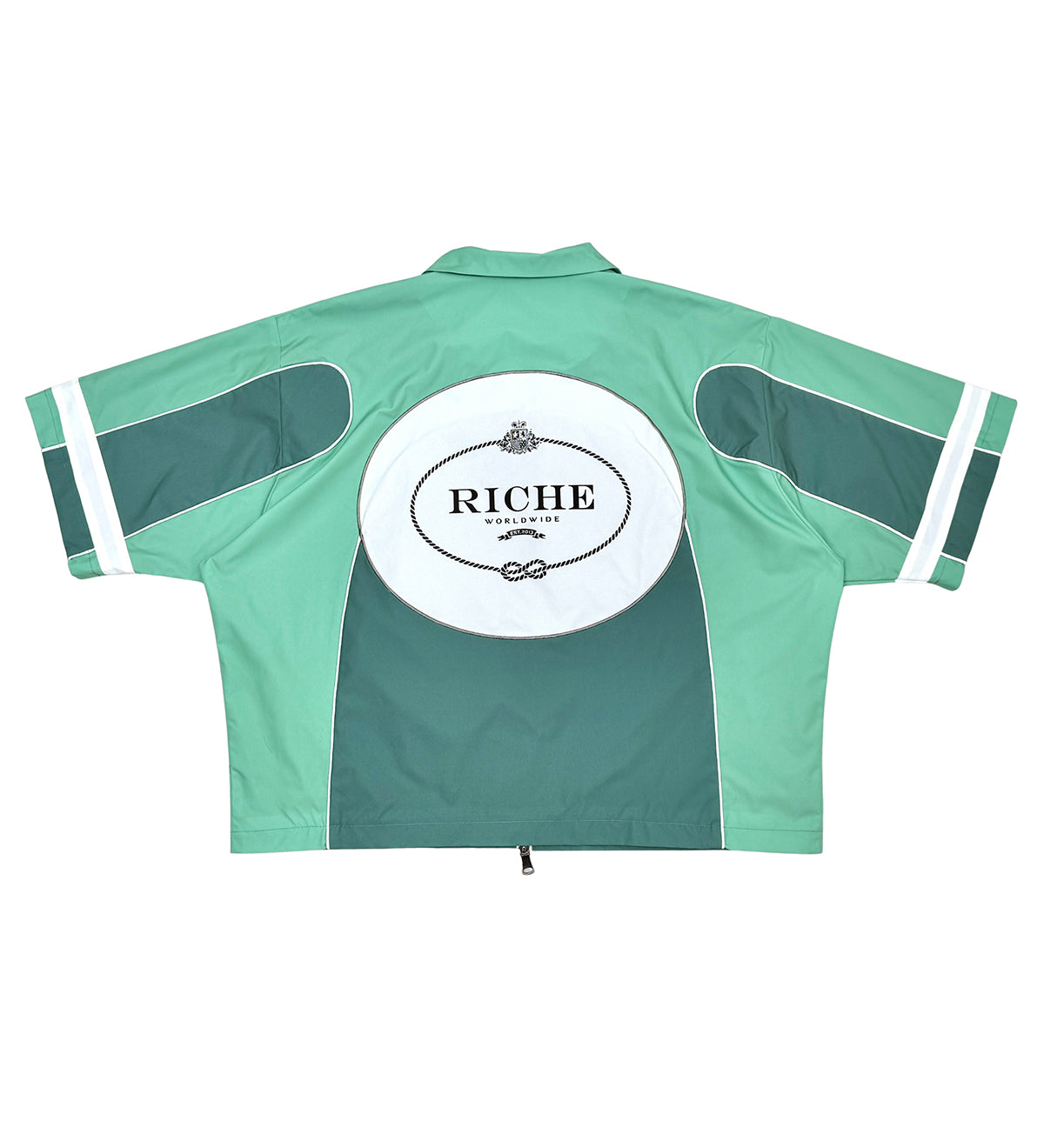 Nylon biker jacket set Green by Vie+Riche
- 3