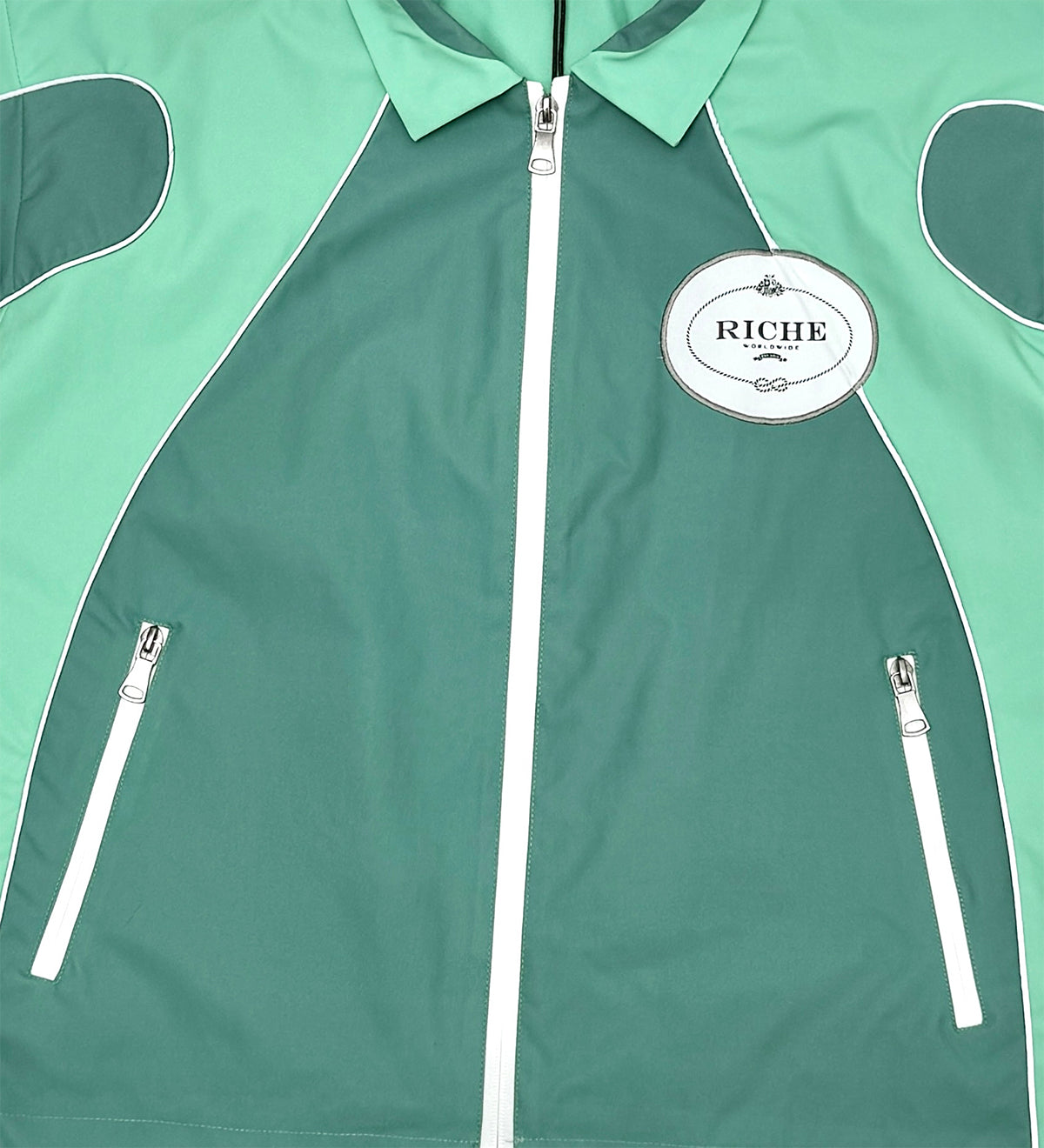 Nylon biker jacket set Green by Vie+Riche
- 4
