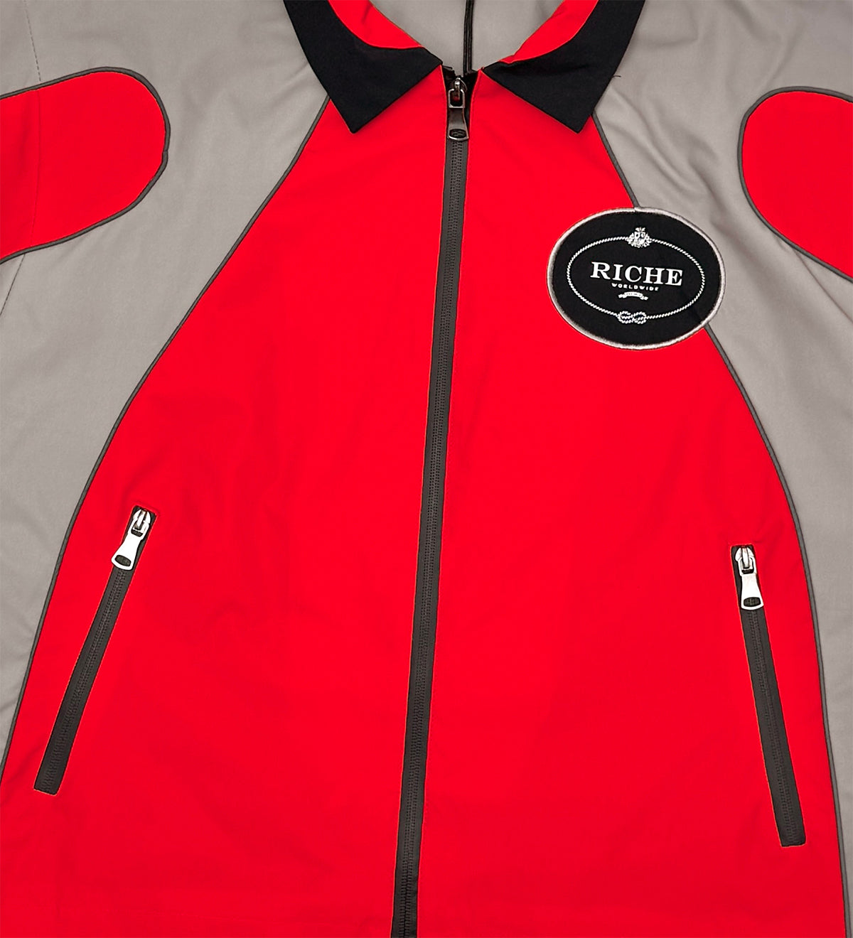 Nylon biker jacket set Red by Vie+Riche
- 4