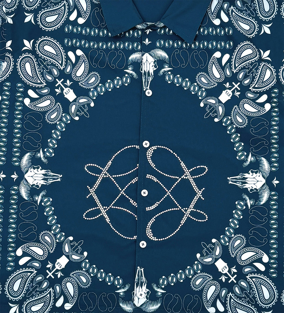 Reversible paisley set Navy by Vie+Riche
- 5
