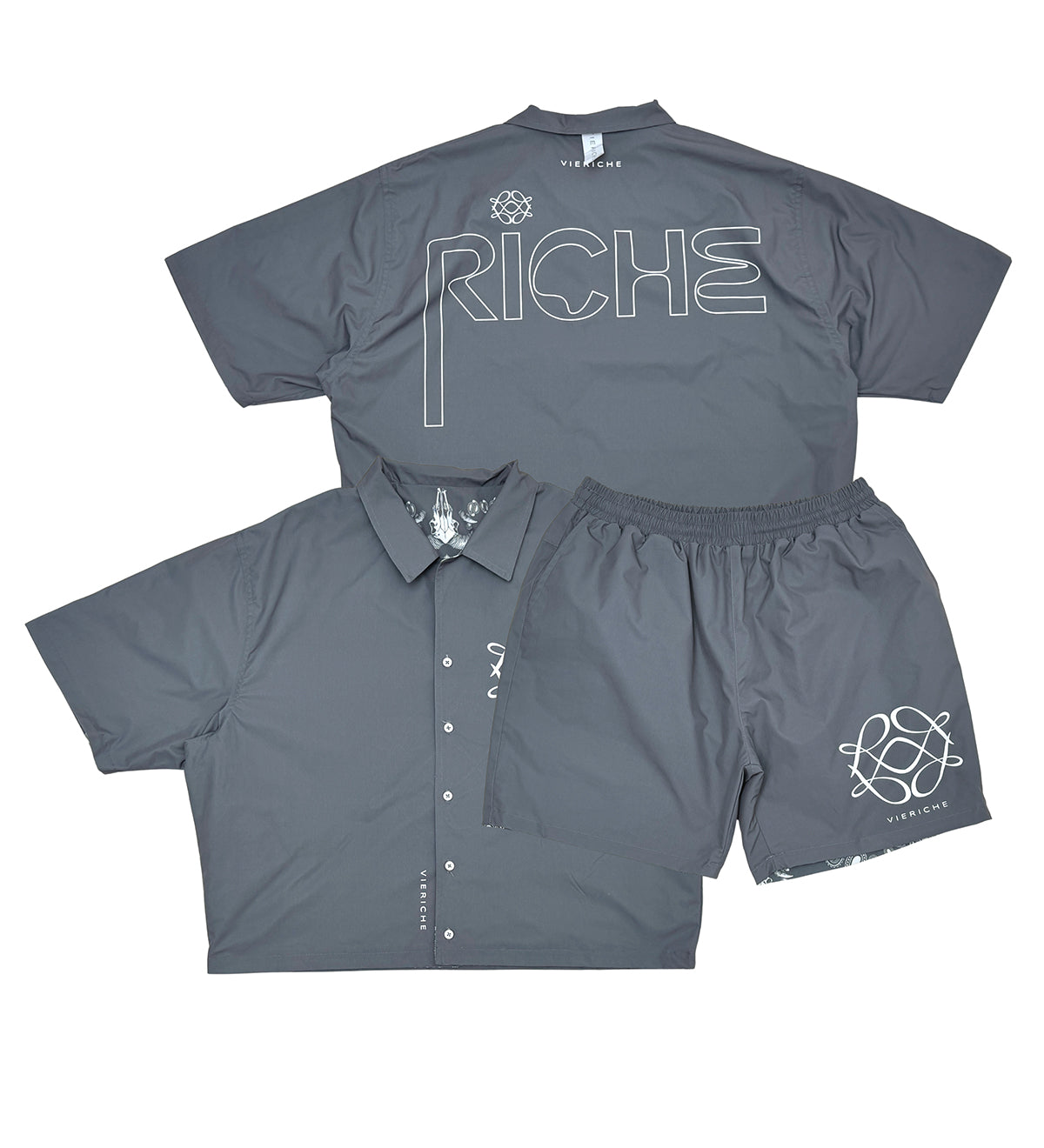 Reversible paisley set Taupe by Vie+Riche
- 2