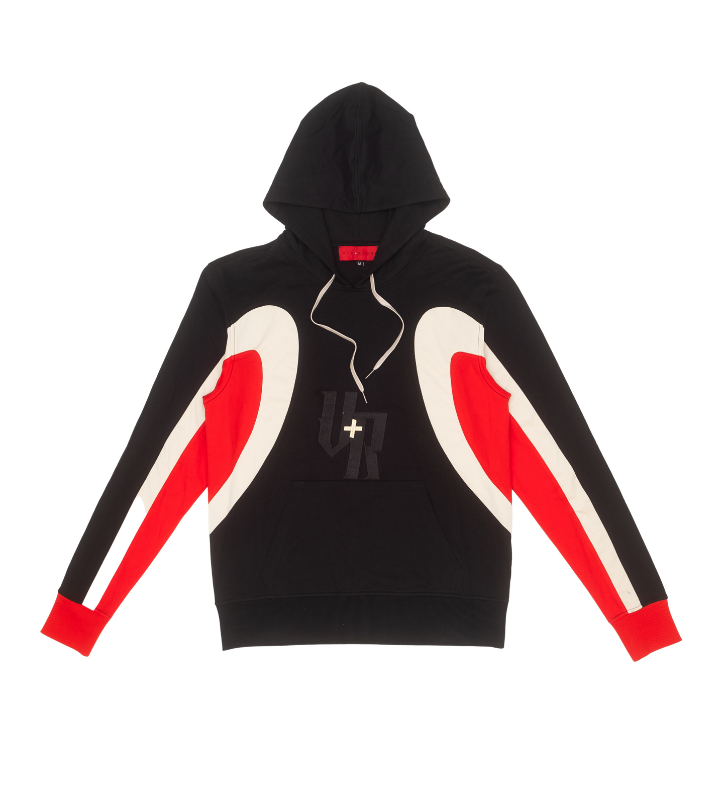 Oval panel hoodie