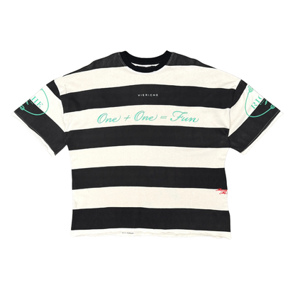 Striped future tee
