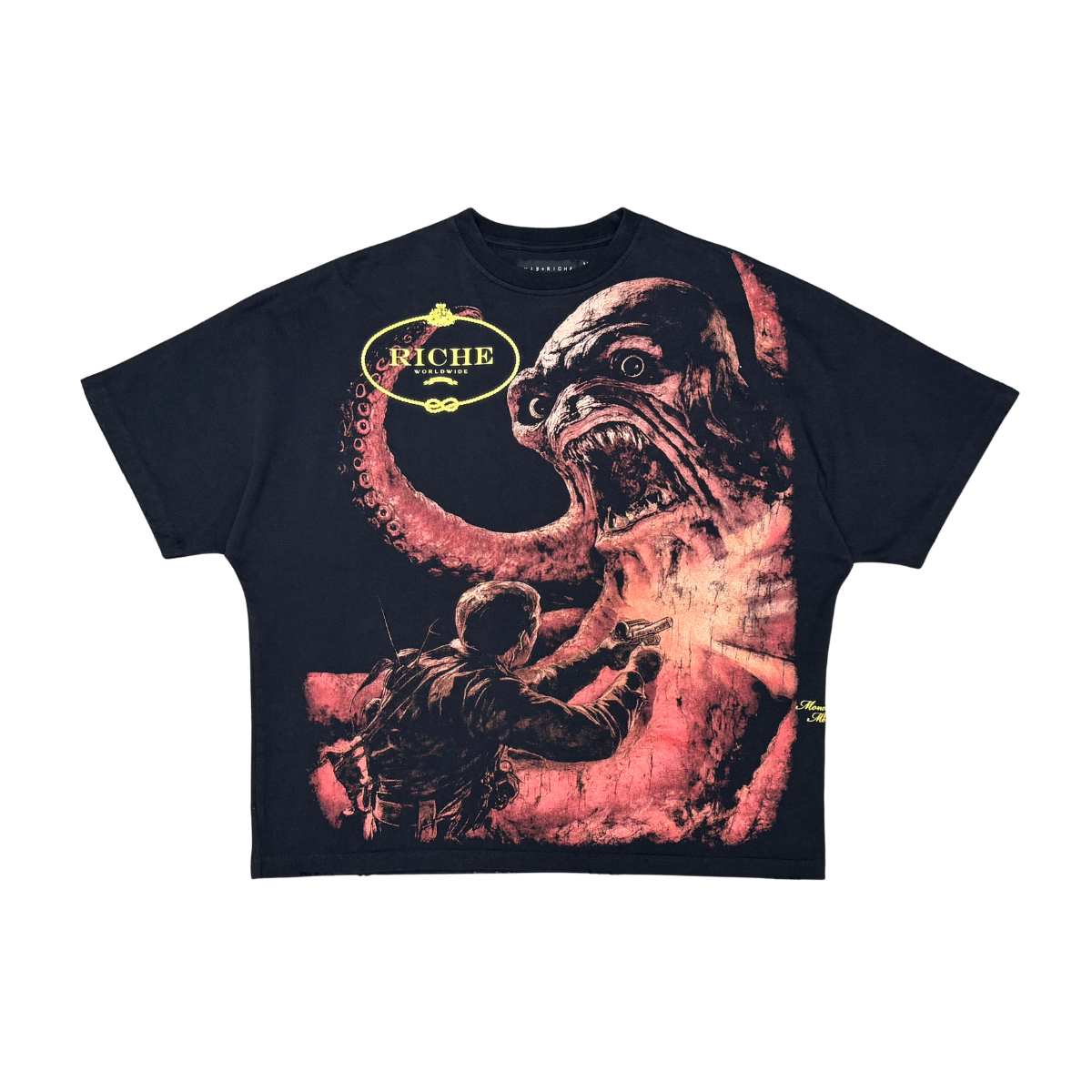 Man vs monster tee
