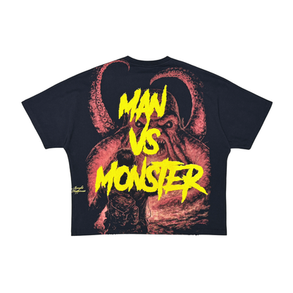 Man vs monster tee