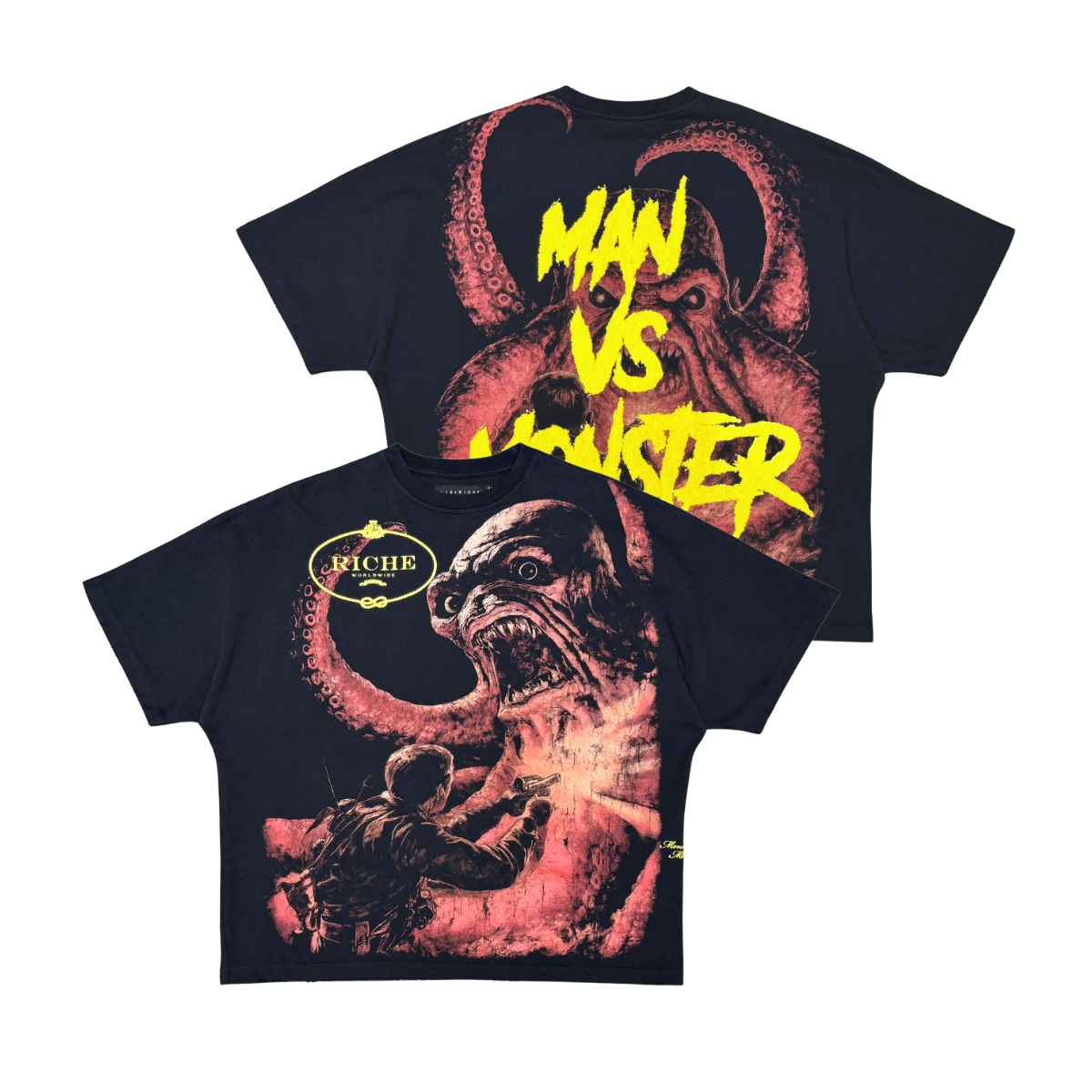 Man vs monster tee