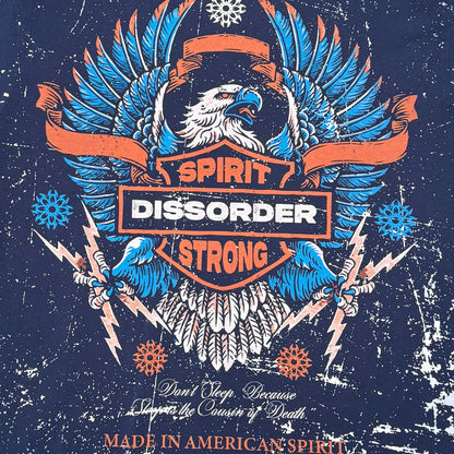 American Spirirt Tee Navy by Dissorder - 2