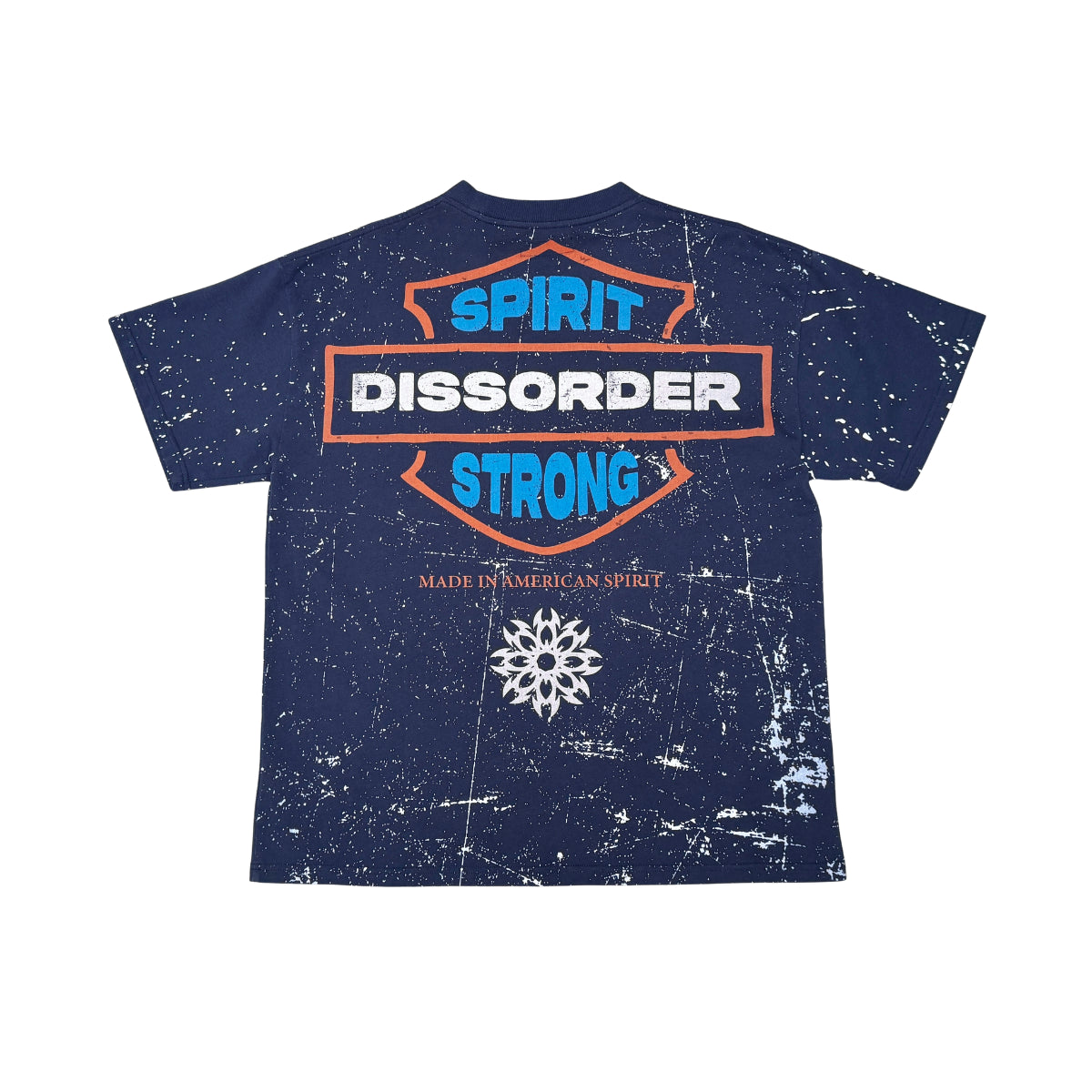 American Spirirt Tee Navy by Dissorder - 1