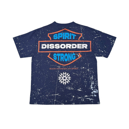American Spirirt Tee Navy by Dissorder - 1