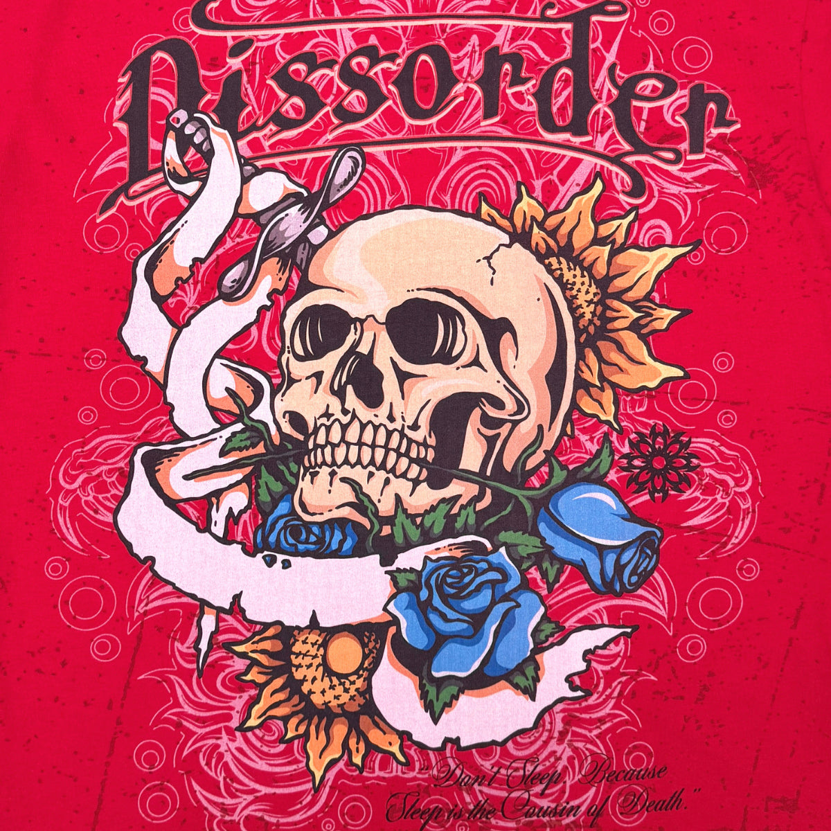 Don't Sleep Tee Red by Dissorder - 3