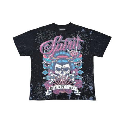 Ready For War Tee Black by Dissorder - 1