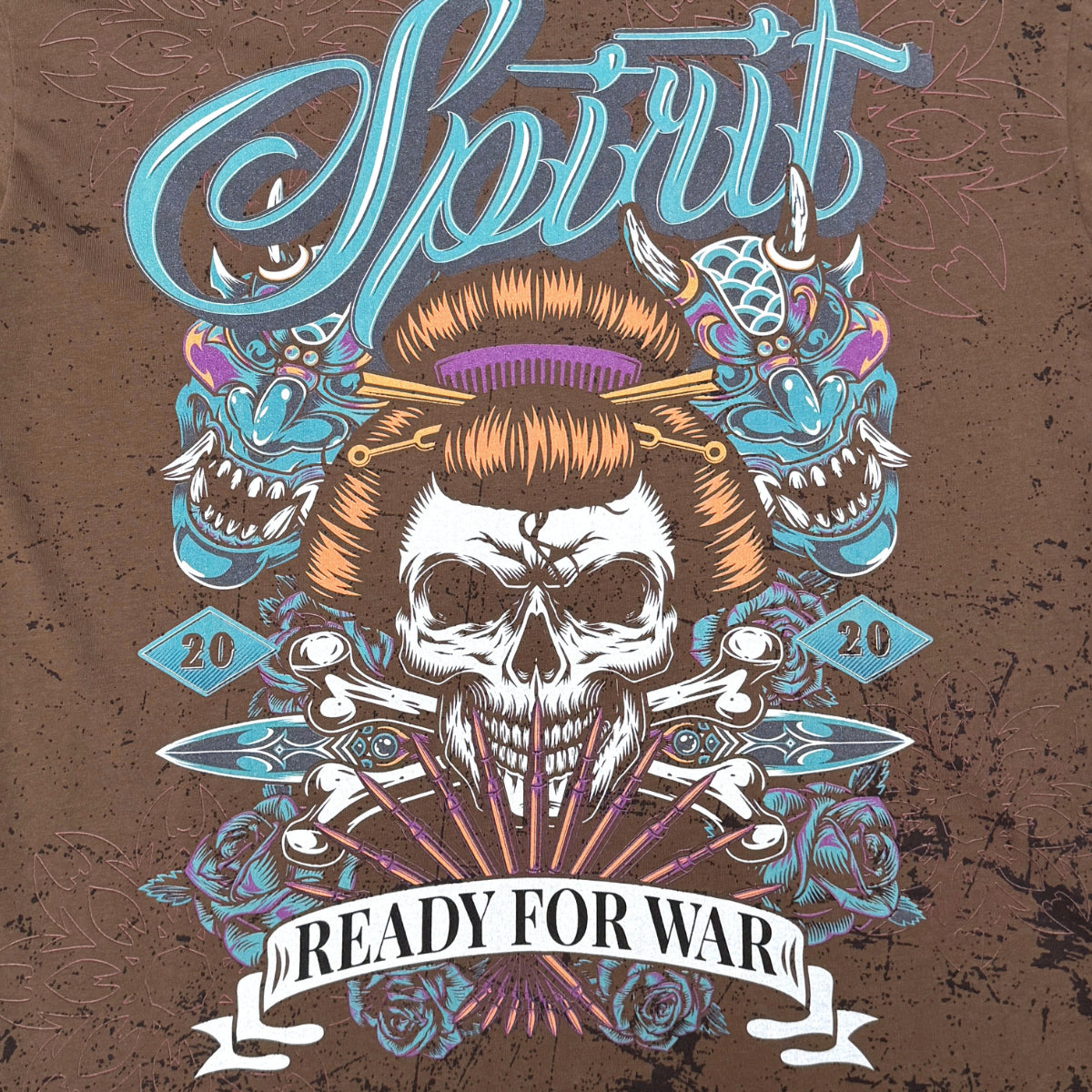 Ready For War Tee Brown by Dissorder - 3