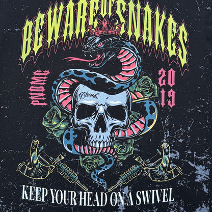 Beware Tee Black by Dissorder - 2