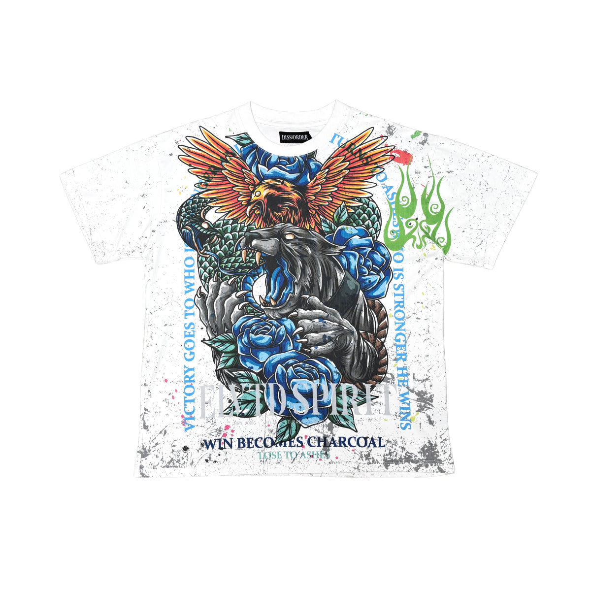 Elevated Spirit Tee White by Dissorder - 1