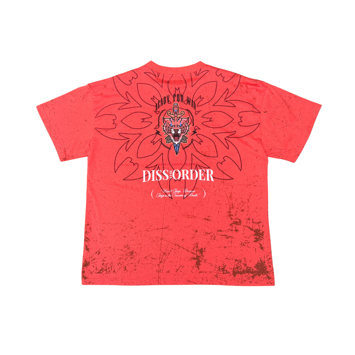 Tiger Tee Orange by Dissorder - 2