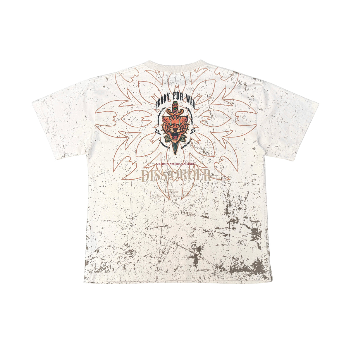 Tiger Tee Light Khaki by Dissorder - 2