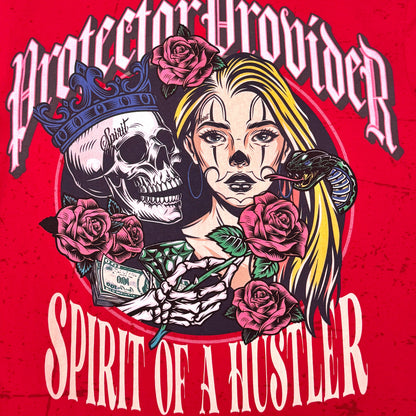 Hustler Spirit Tee Red by Dissorder - 3