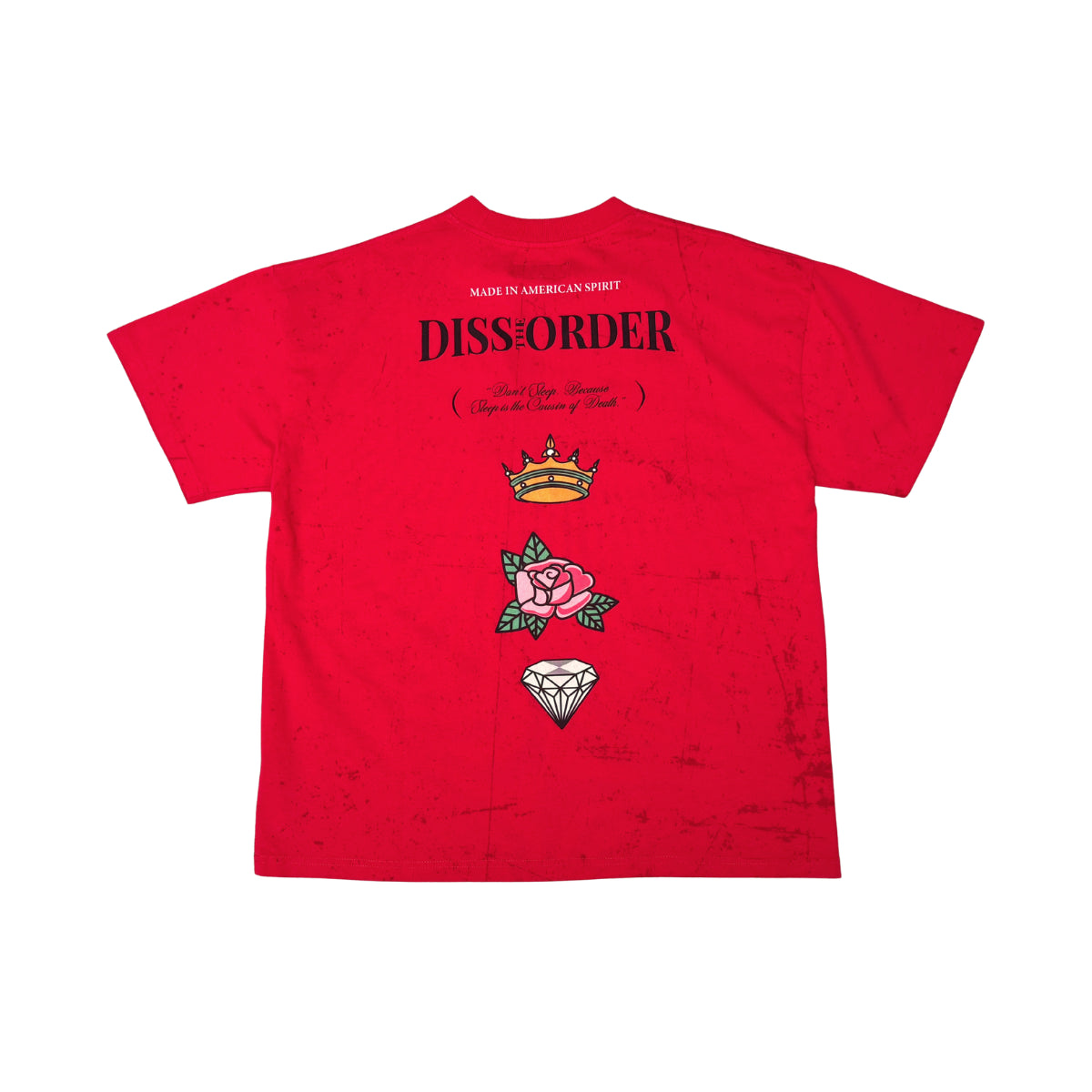 Hustler Spirit Tee Red by Dissorder - 2