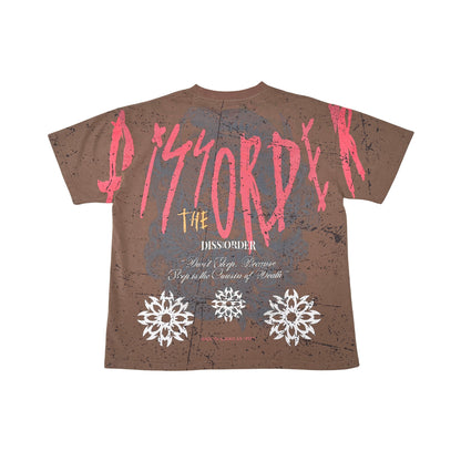 Serpent Skull Tee Clay by Dissorder - 2