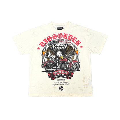 Dissorder Motor club Tee Khaki by Dissorder - 1