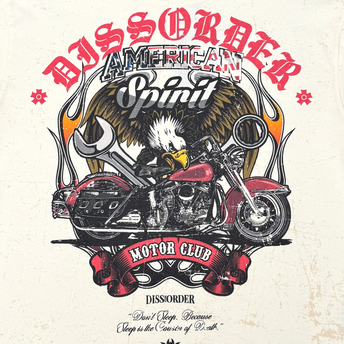 Dissorder Motor club Tee Khaki by Dissorder - 3