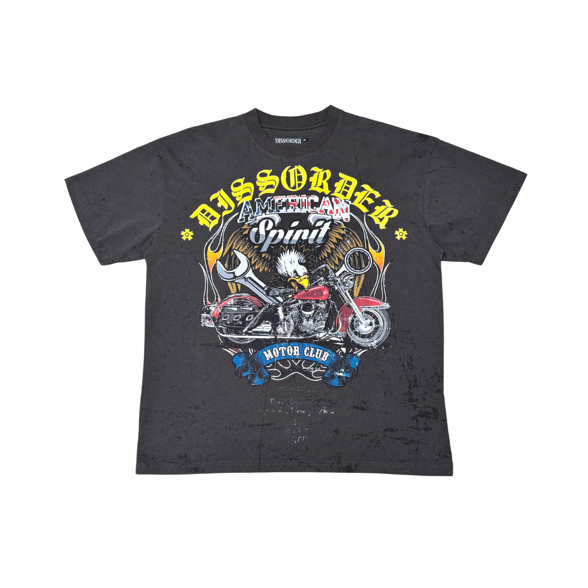 Dissorder Motor club Tee Charcoal by Dissorder - 1