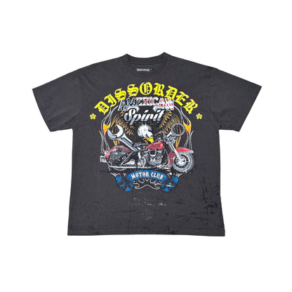 Dissorder Motor club Tee Charcoal by Dissorder - 1