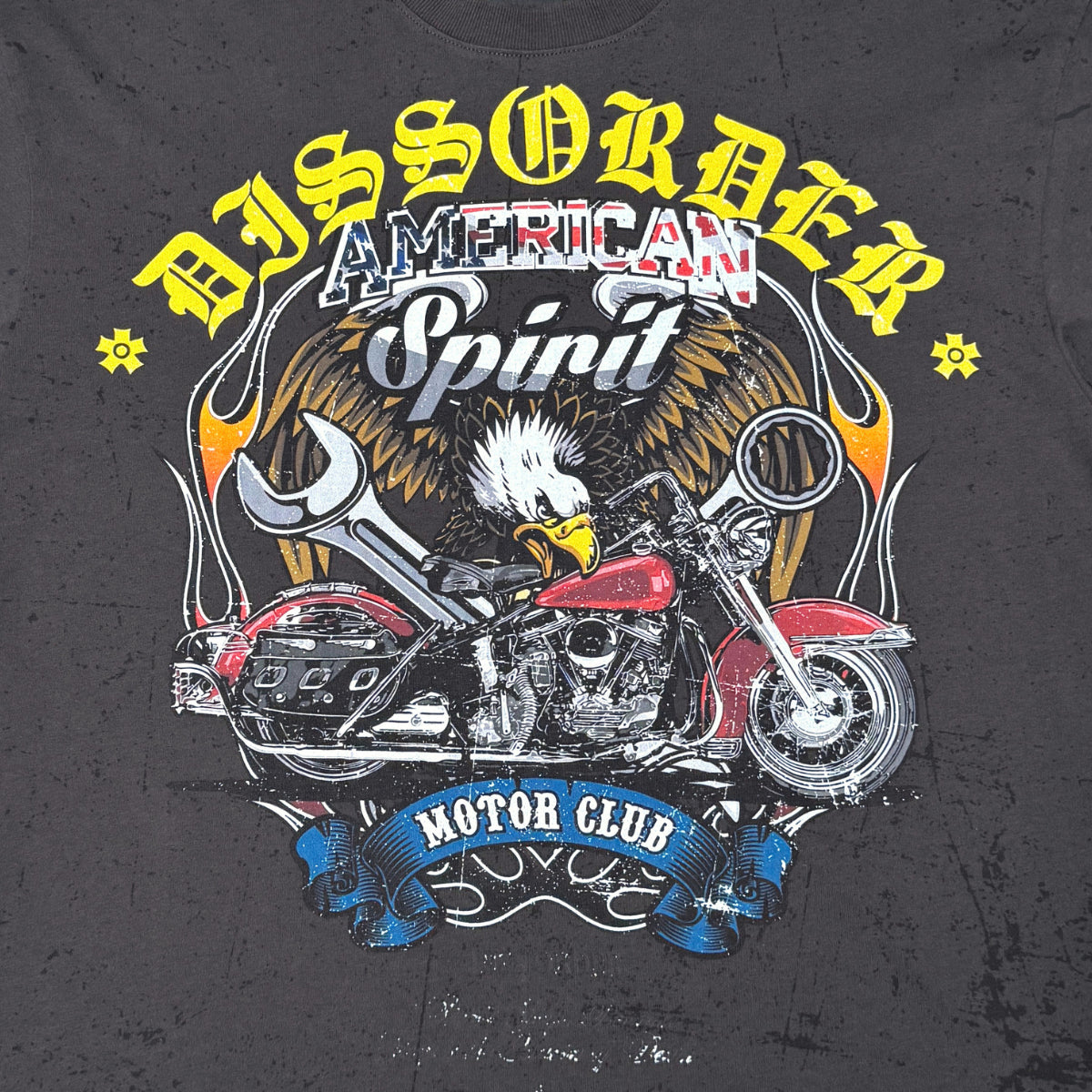 Dissorder Motor club Tee Charcoal by Dissorder - 3