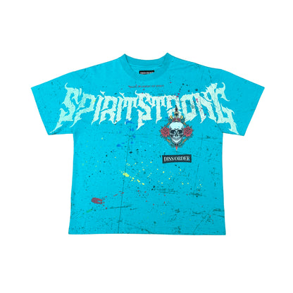 Spirit Strong Tee Teal by Dissorder - 1