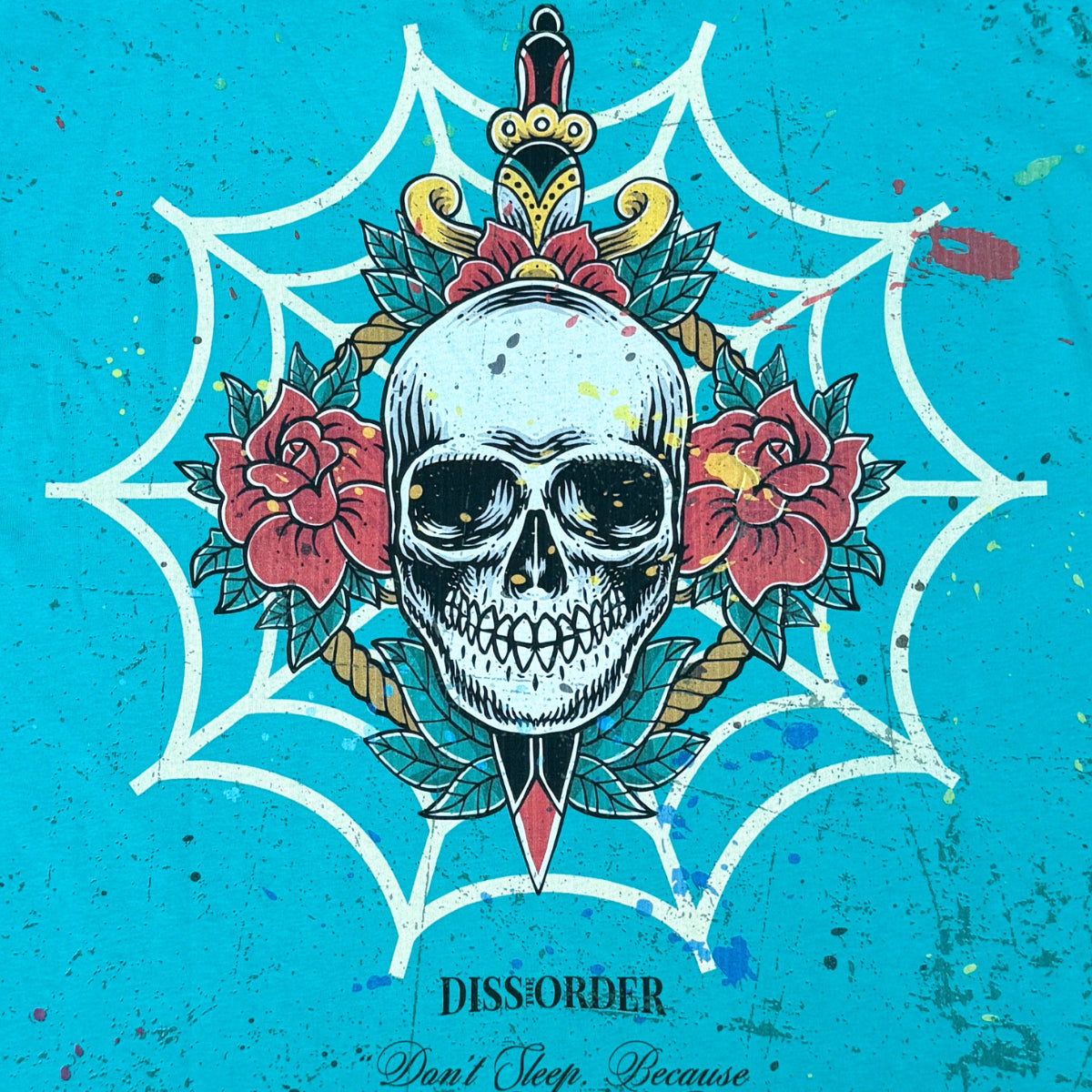 Spirit Strong Tee Teal by Dissorder - 3