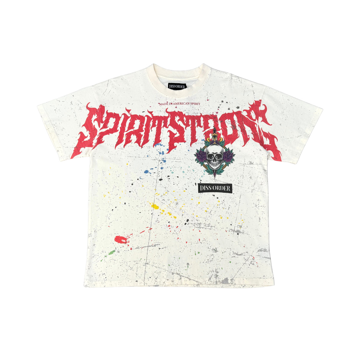 Spirit Strong Tee Natural by Dissorder - 1