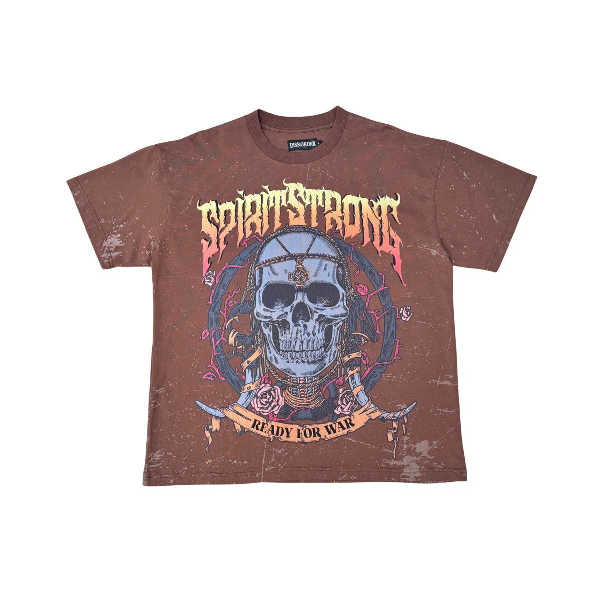 War Spirit Tee Brown by Dissorder - 1