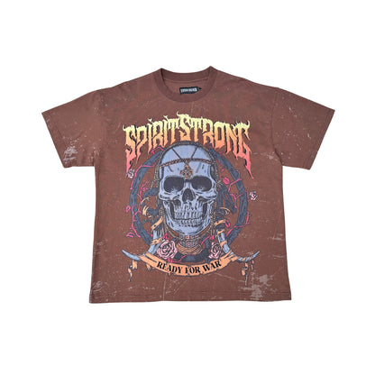 War Spirit Tee Brown by Dissorder - 1