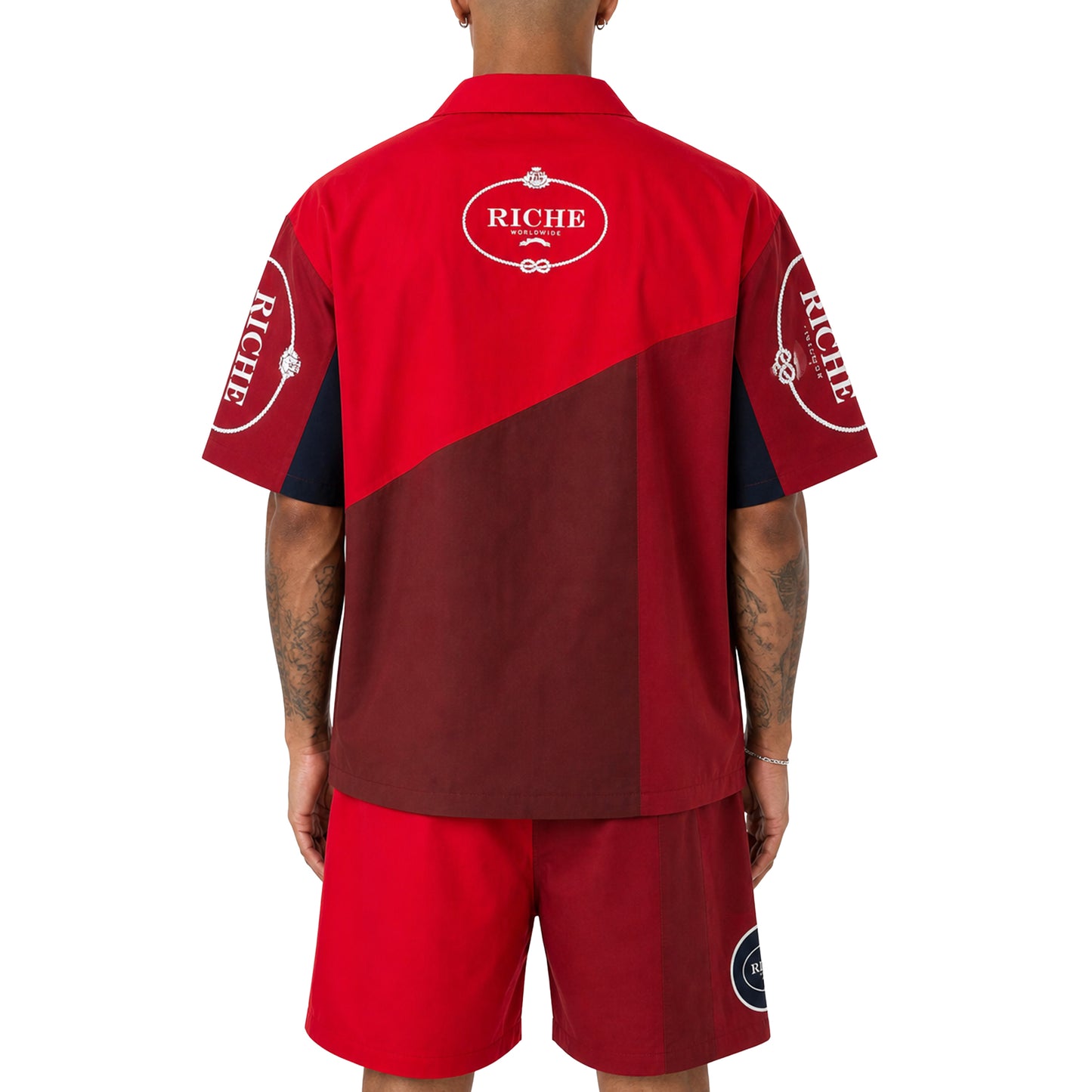 Monoblock jacket short set